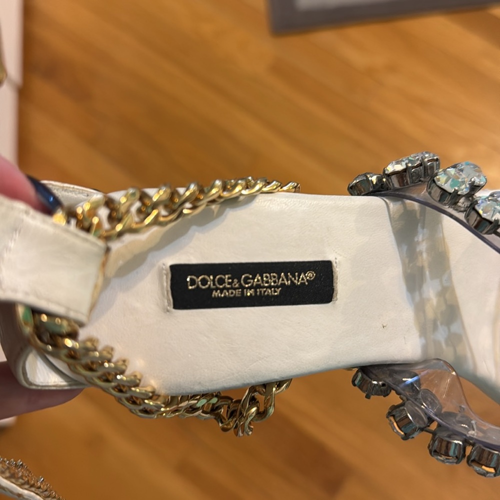 Dolce & Gabbana heeled embellished  sandals - Picture 10 of 10